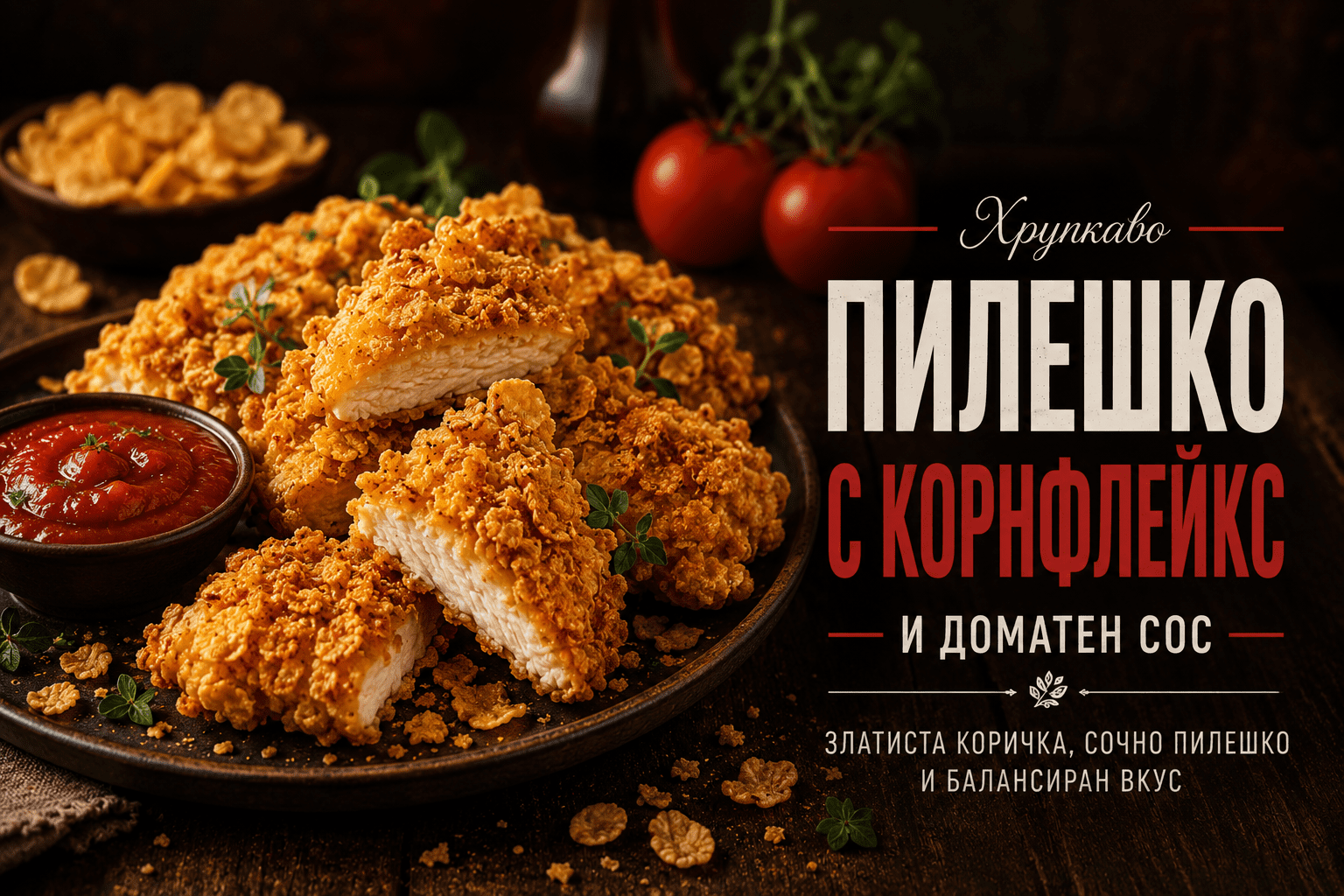 Американски палачинки с банан и течен шоколад