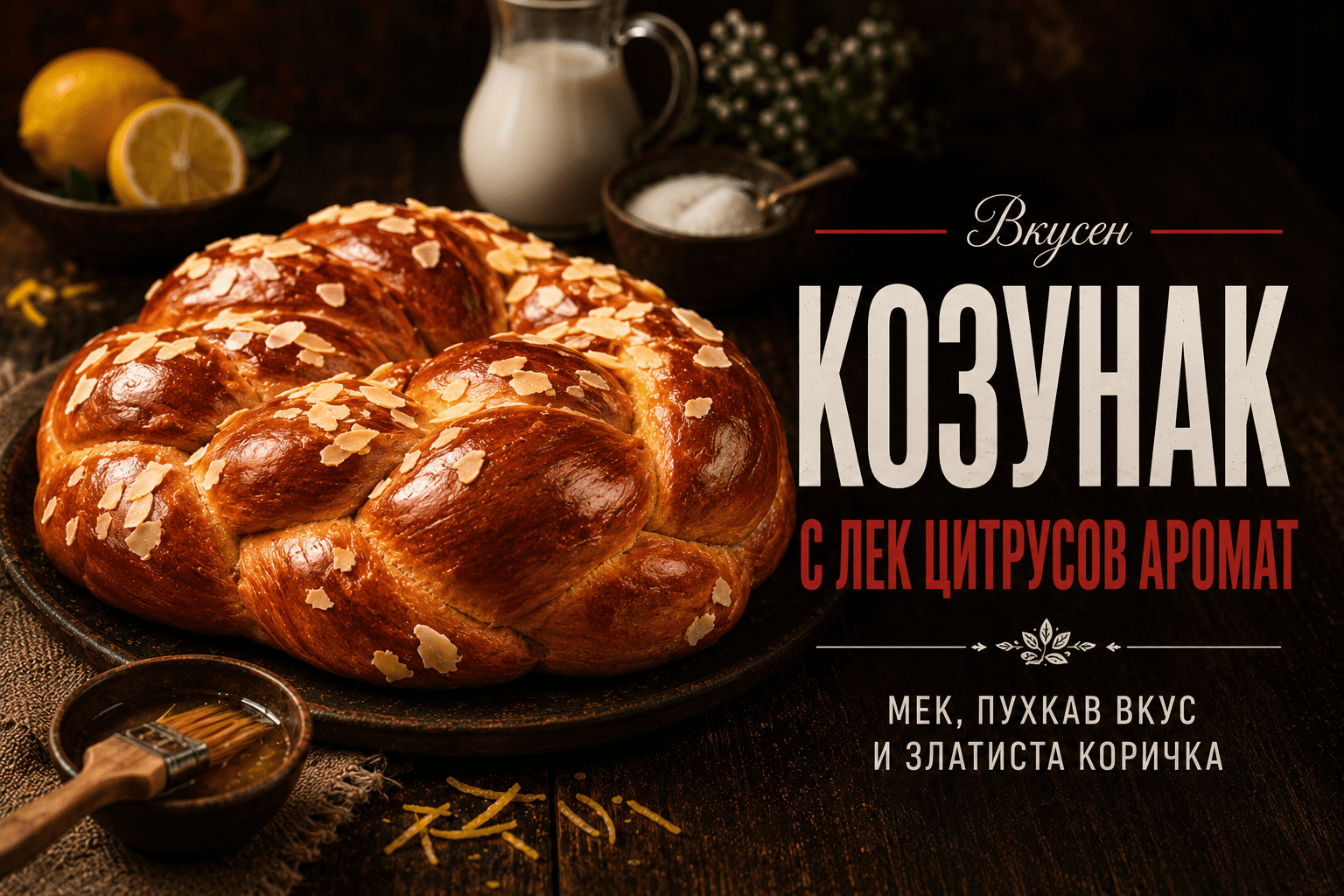 Вкусен козунак